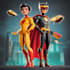 make super hero character design