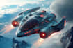 design a sci fi spaceship