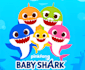 do custom shark baseball mascot logo