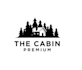 make awesome mountain cabin logo