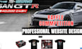 raffle website design competition website giveaway website business website