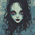 make a dark horror and fantasy horror character