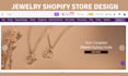 design jewelry website jewelry store jewelry shopify store earring fashion store