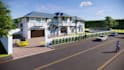 create 3d house design and exterior rendering in sketchup