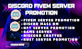 do discord server, rust server promotion active fivem dayz roblox game server
