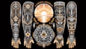 create your custom tribal polynesian tattoo sleeve