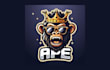 do ape with sunglasses monkey mascot logo for your company