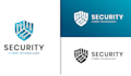 design a modern tech startup ,security logo