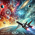 draw a spaceship or vehicle design