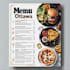 do restaurant menu , food menu, menu board design