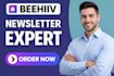 beehiiv website design beehiiv landing page beehiiv newsletter beehiiv website