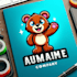make stunning bear mascot logo with unique style