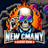 do crate skull mascot logo design with unlimited review