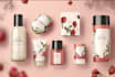 create elegant cosmetic product packaging design label