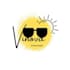 make modern eye wear sunglasses website logo design