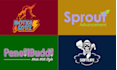 do custom modern logo design with fast delivery