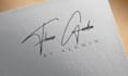design a professional signature, handwritten and cursive logo