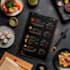 design restaurant menu, food menu, menu design