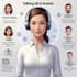 create talking avatar with voice using  ai