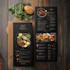create restaurant food menu design