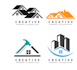 do roofing construction business logo