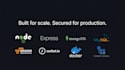 build a scalable node js rest API and backend system