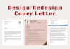 design or redesign your CV resume and write  cover letter for you