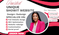 design revamp, customize showit website beautiful squarespace showit template