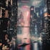 do a futuristic cyberpunk city design