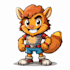 draw cartoon mascot character design