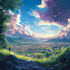 draw anime background for visual novel, vtuber or game