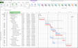 prepare schedule wbs gantt charts in primavera p6 or ms project