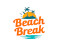 design beautiful beach logo