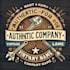 crate authentic vintage logo design with express delivery