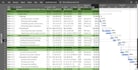 create ms project gantt chart, project plan and wbs
