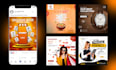 do social media advertising design, facebook ad creative, ads design, image ads