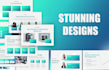 create stunning pitch deck, powerpoint, keynote presentation