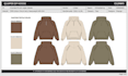make technical sketch clothes and apparel for you