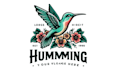 make unique hummingbird logo design