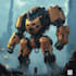 do anime style mecha robot illustrations