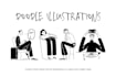 create custom line art illustrations and doodles