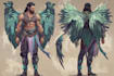 illustrate fantasy art creatures and characters