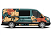 do professional vehicle branding, caravan