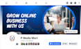 do facebook page create and set up, social posts and banners design