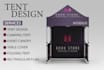 design canopy tent , table cover , backdrop and table cloth