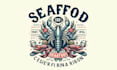 create high quality and beautiful seafood logo