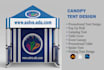 design tent, table cover, and canopy tent