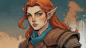 draw your dnd or original character art
