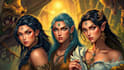 create fantasy character game concept for game or book