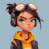 live2d, 2d tuber model, chibi, vroid, anime, fanart
